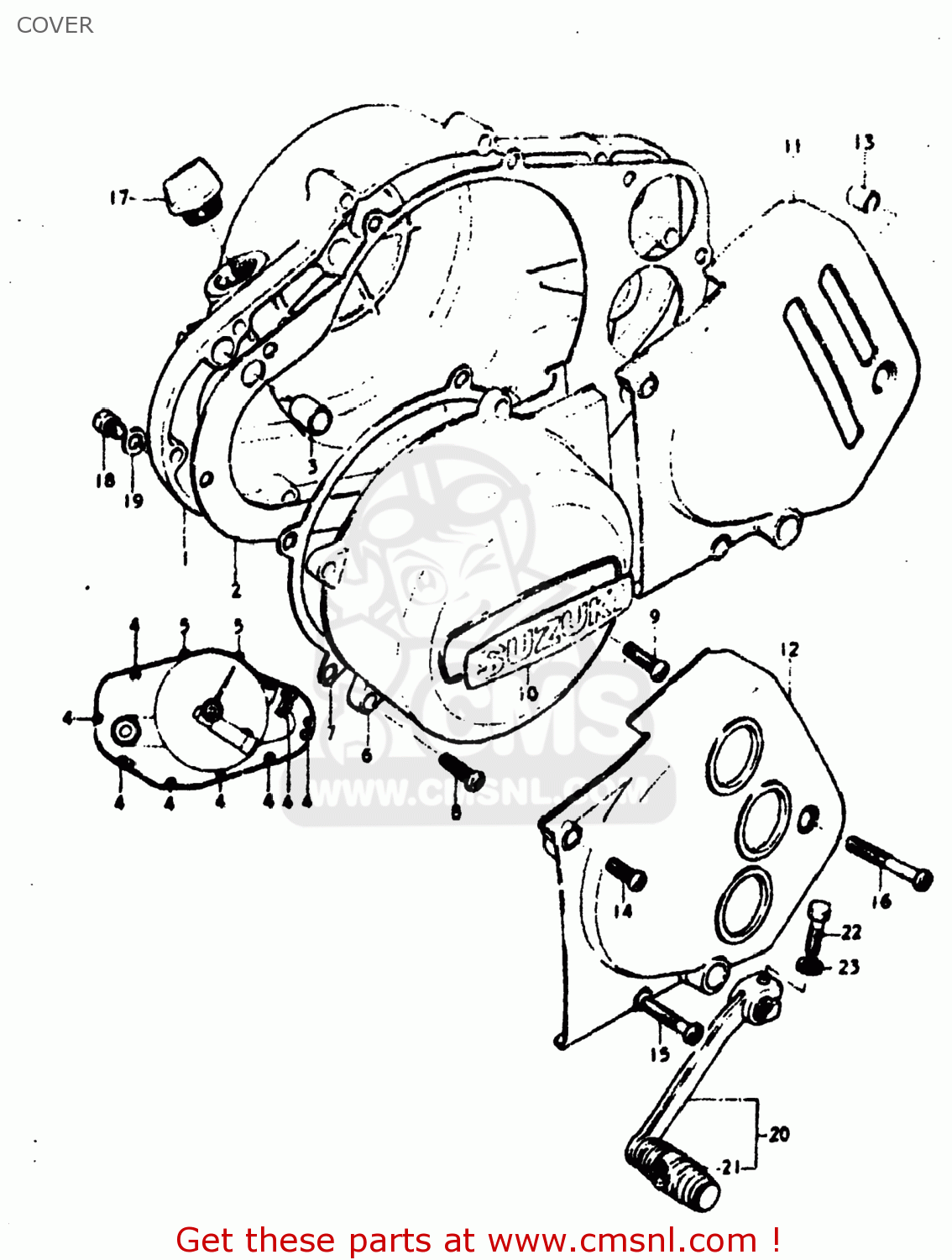 COVER TM400 1973 (K) USA (E03)