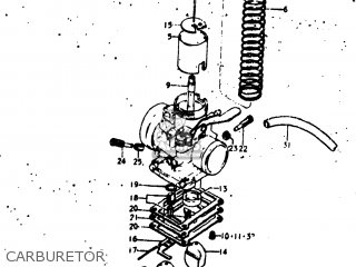 CARBURETOR - TM400 1974 (L) USA (E03)
