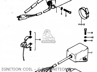 IGNITION COIL - C.D. IGNITION - TM400 1974 (L) USA (E03)