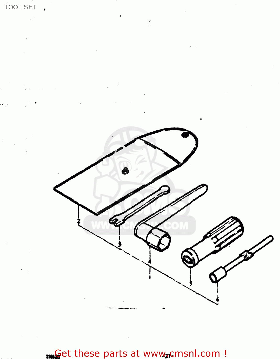 TOOL SET TM400 1975 (M) USA (E03)