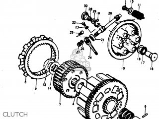 CLUTCH - TM400 1975 (M) USA (E03)