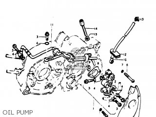 OIL PUMP - TM75 1975 (M) USA (E03)