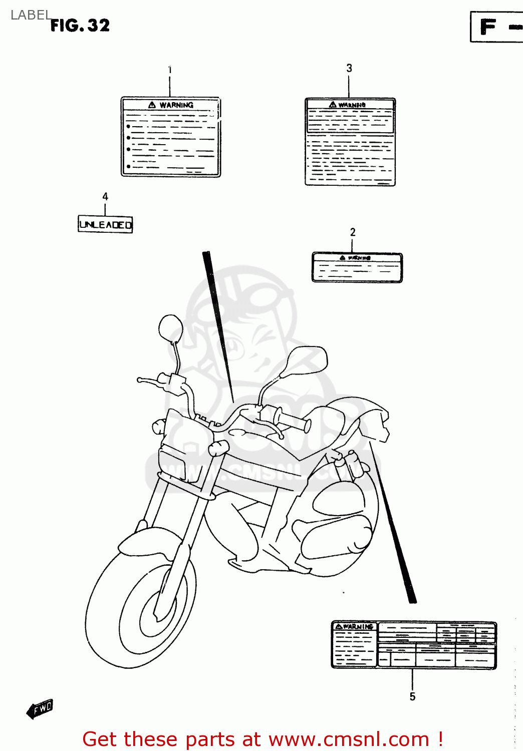 LABEL TR50S 1998 (W) (E02 E04 E22 E26 E34 E53)