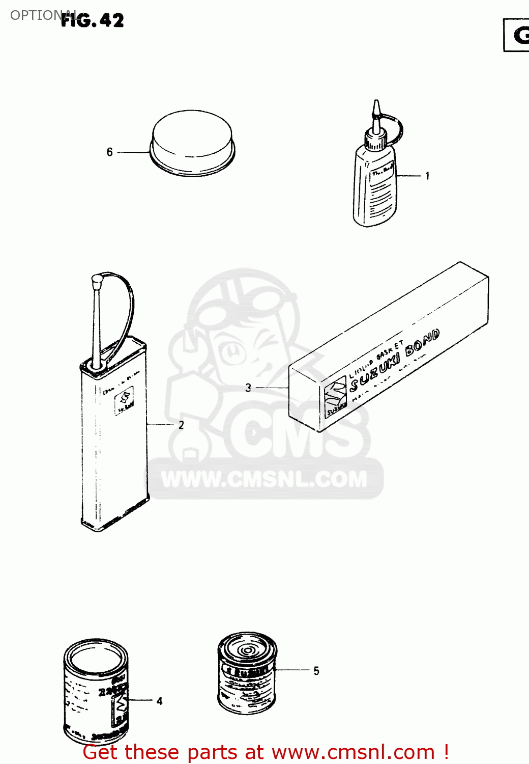 OPTIONAL TR50S 1998 (W) (E02 E04 E22 E26 E34 E53)