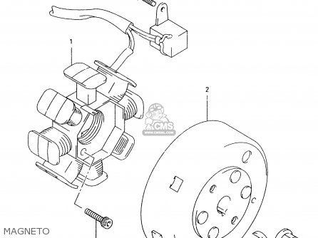 MAGNETO - TR50S 1998 (W) (E02 E04 E22 E26 E34 E53)