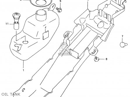 OIL TANK - TR50S 1998 (W) (E02 E04 E22 E26 E34 E53)