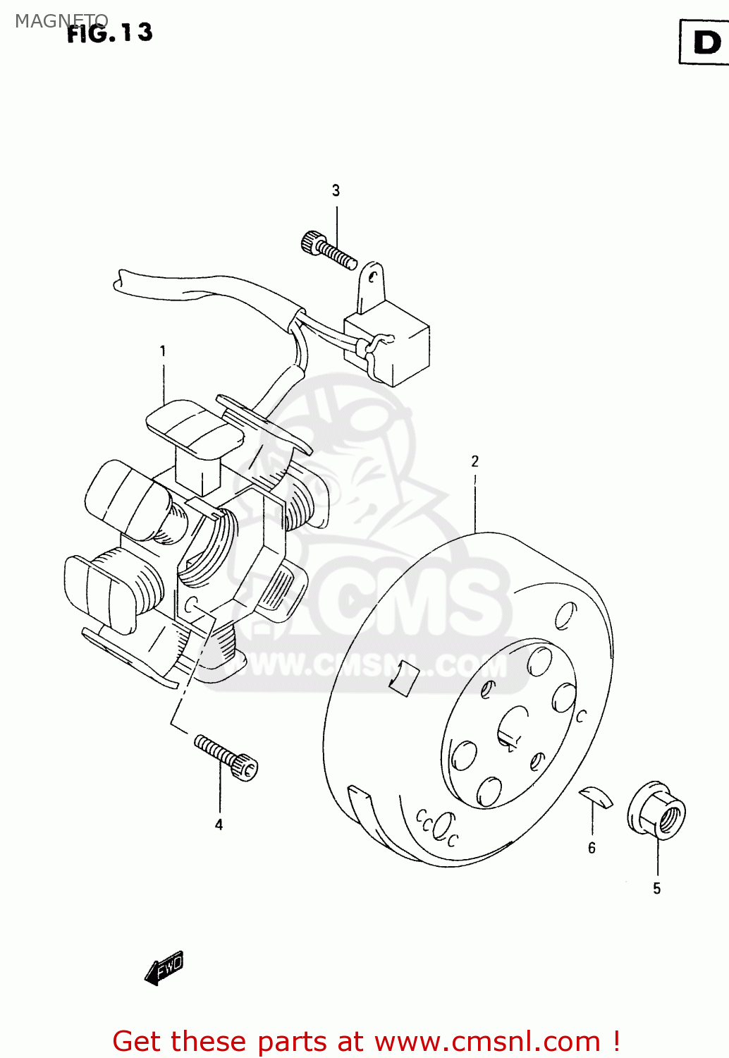 MAGNETO TR50S 1999 (X)