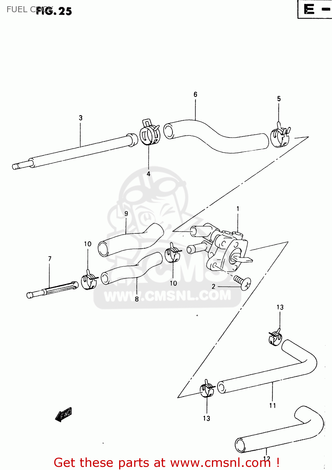FUEL COCK TR50S 1999 (X)