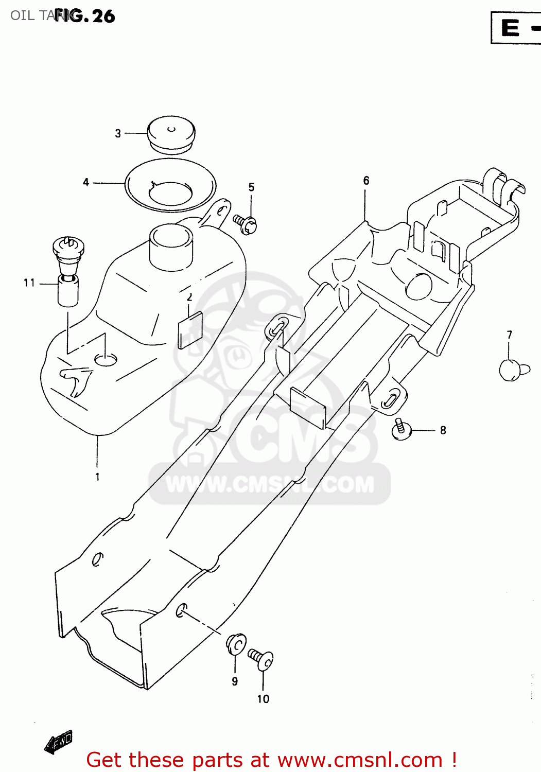 OIL TANK TR50S 1999 (X)
