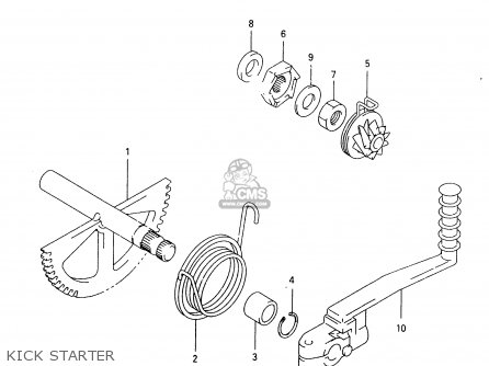 KICK STARTER - TR50S 1999 (X)