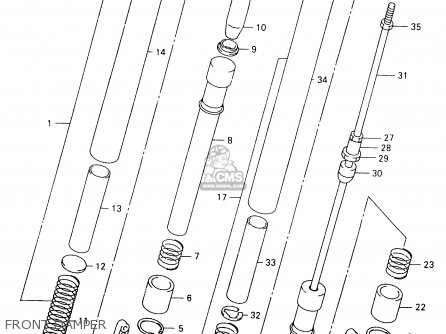 FRONT DAMPER - TR50S 1999 (X)