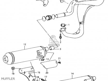 MUFFLER - TR50S 1999 (X)