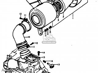 AIR CLEANER - TS100 1973 (K) USA (E03)