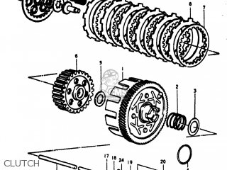 CLUTCH - TS100 1973 (K) USA (E03)