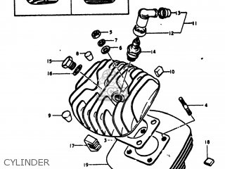 CYLINDER - TS100 1973 (K) USA (E03)