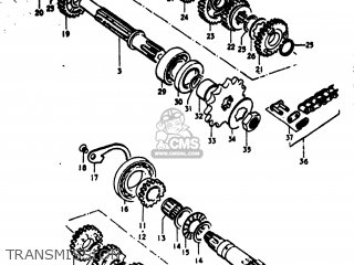 Suzuki TS100 1974 (L) USA (E03) parts lists and schematics