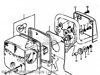 Suzuki TS100 1978 (C) USA (E03) parts lists and schematics