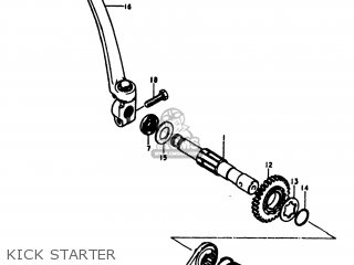 KICK STARTER - TS100 1978 (C) USA (E03)