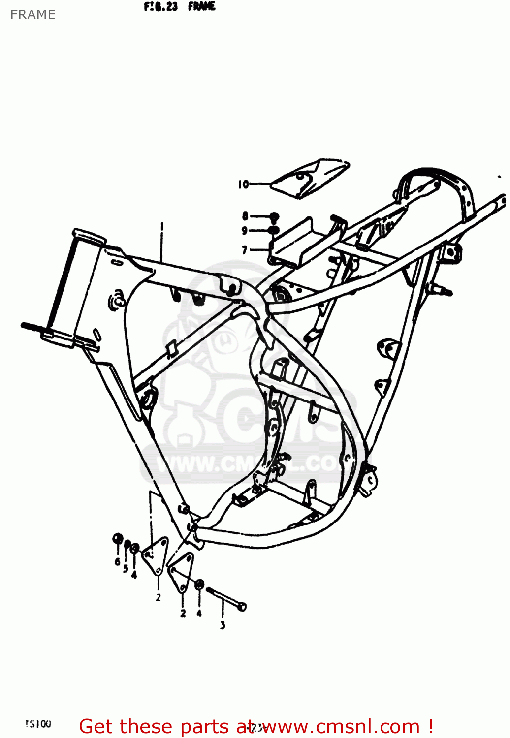 FRAME TS100 1979 (N) USA (E03)