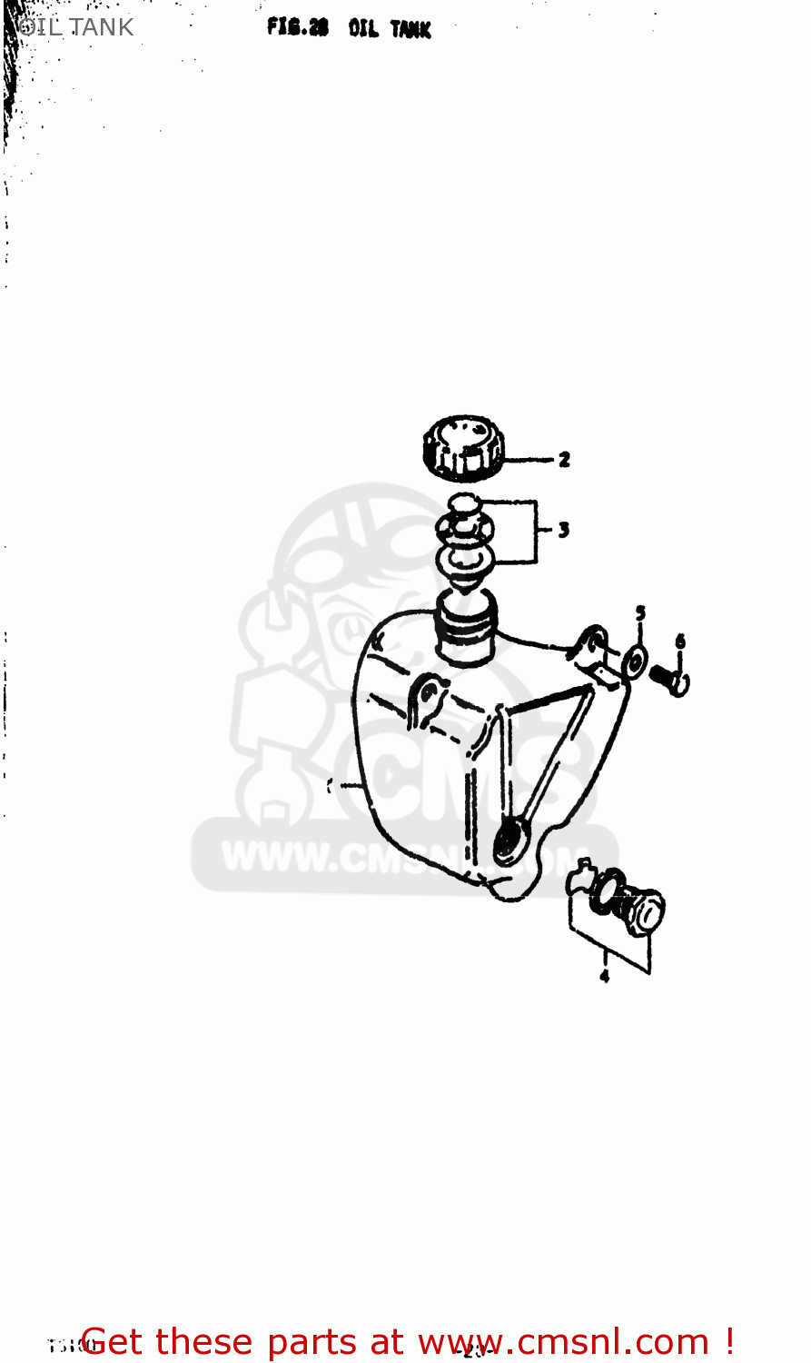 OIL TANK TS100 1979 (N) USA (E03)