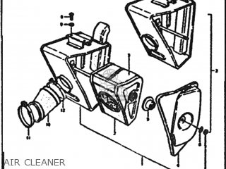 AIR CLEANER - TS100 1979 (N) USA (E03)