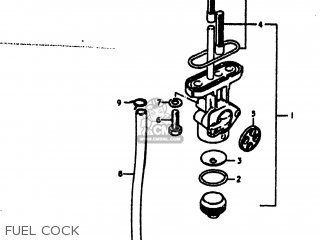 FUEL COCK - TS100 1979 (N) USA (E03)