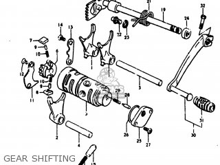 GEAR SHIFTING - TS100 1979 (N) USA (E03)