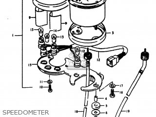 SPEEDOMETER - TS100 1979 (N) USA (E03)