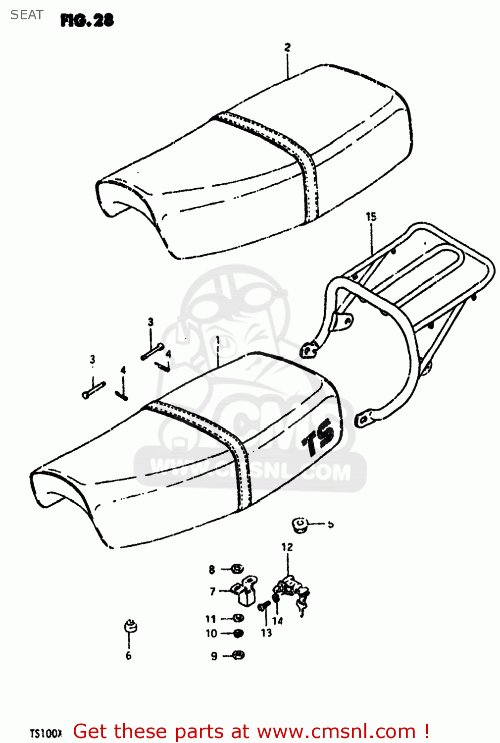SEAT TS100 1980 (T) USA (E03)