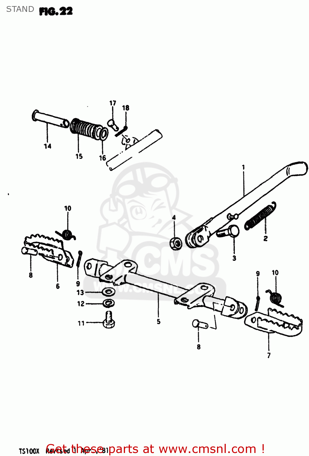 STAND TS100 1980 (T) USA (E03)