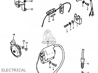 ELECTRICAL - TS100 1980 (T) USA (E03)