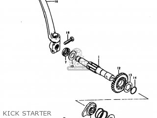 KICK STARTER - TS100 1981 (X) USA (E03)