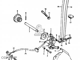 OIL PUMP - TS100 1981 (X) USA (E03)