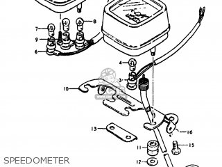 SPEEDOMETER - TS100 1981 (X) USA (E03)