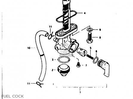 FUEL COCK - TS100ER 1980 (T) (E01 E02 E09 E24 E30)