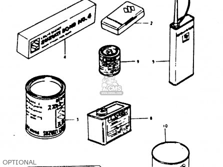 OPTIONAL - TS100ERX 1981 (ERX) (E01 E02 E08 E09 E10 E24 E30)