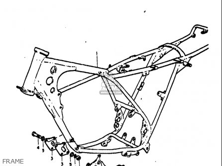 FRAME - TS125 1971 1972 (R) (J) USA (E03)