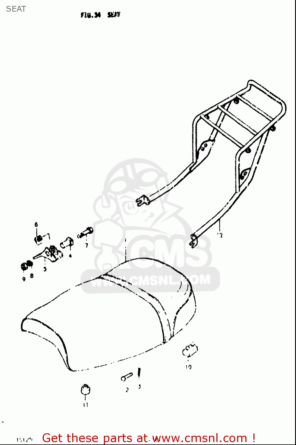 SEAT TS125 1973 (K) USA (E03)