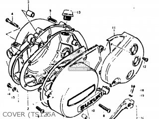 COVER (TS125A - TS125 1973 (K) USA (E03)