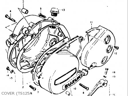 COVER (TS125A - TS125 1973 (K) USA (E03)