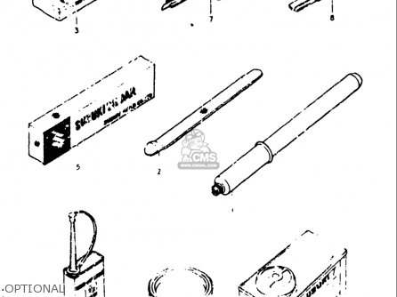 OPTIONAL - TS125 1973 (K) USA (E03)