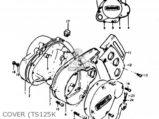 COVER (TS125K - TS125 1975 (M) USA (E03)