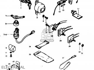 ELECTRICAL - TS125 1977 (B) USA (E03)