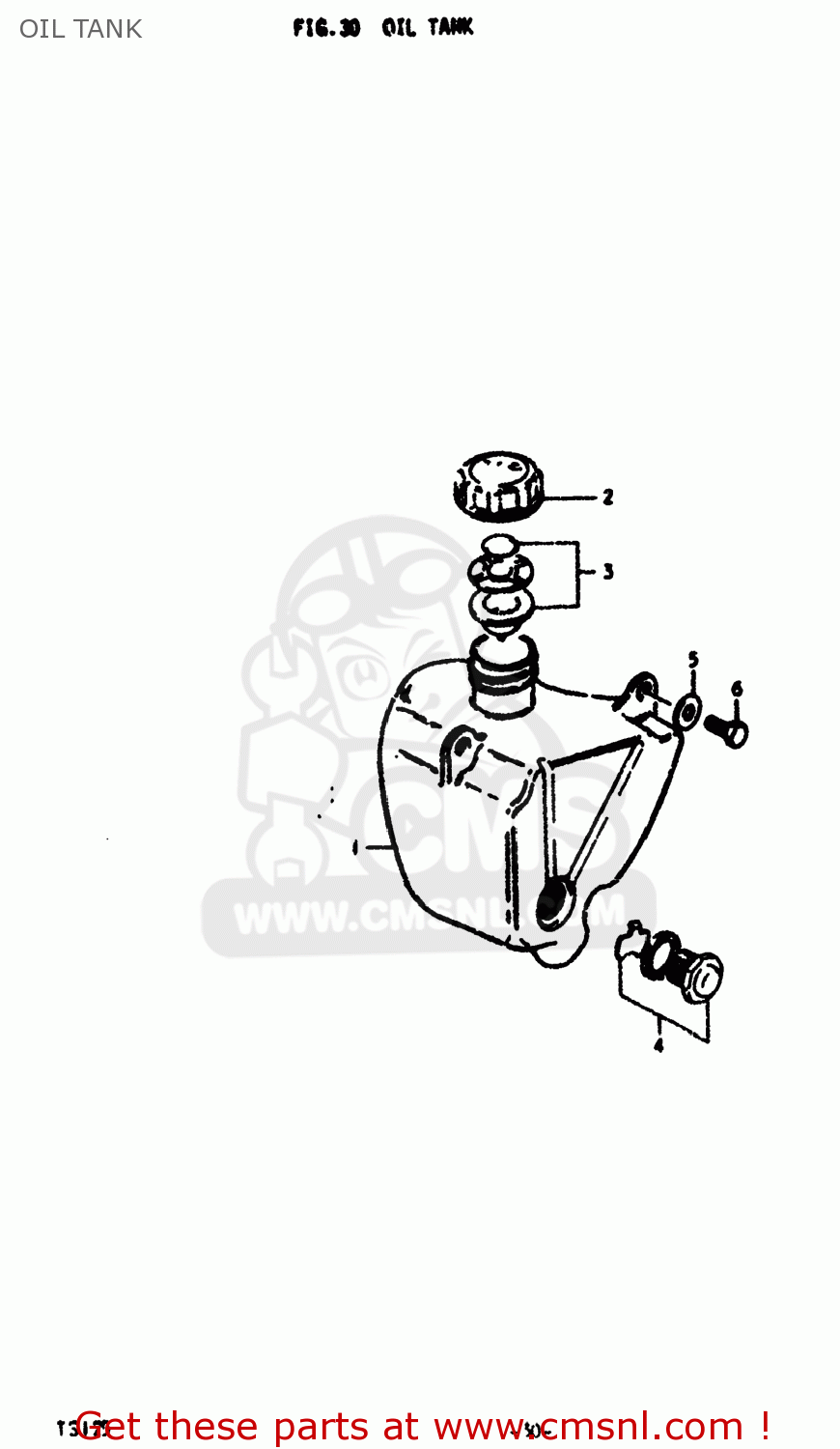 OIL TANK TS125 1978 (C) USA (E03)