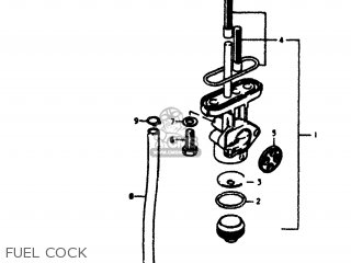FUEL COCK - TS125 1978 (C) USA (E03)