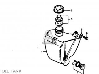 OIL TANK - TS125 1978 (C) USA (E03)