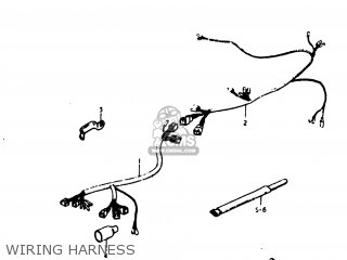 WIRING HARNESS - TS125 1978 (C) USA (E03)