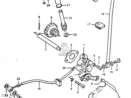 Suzuki TS125 1979 (N) (E08 E13 E14 E24 E30 E31) parts lists and schematics