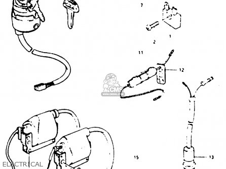 ELECTRICAL - TS125 1979 (N) (E08 E13 E14 E24 E30 E31)