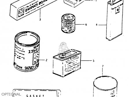 OPTIONAL - TS125 1979 (N) (E08 E13 E14 E24 E30 E31)